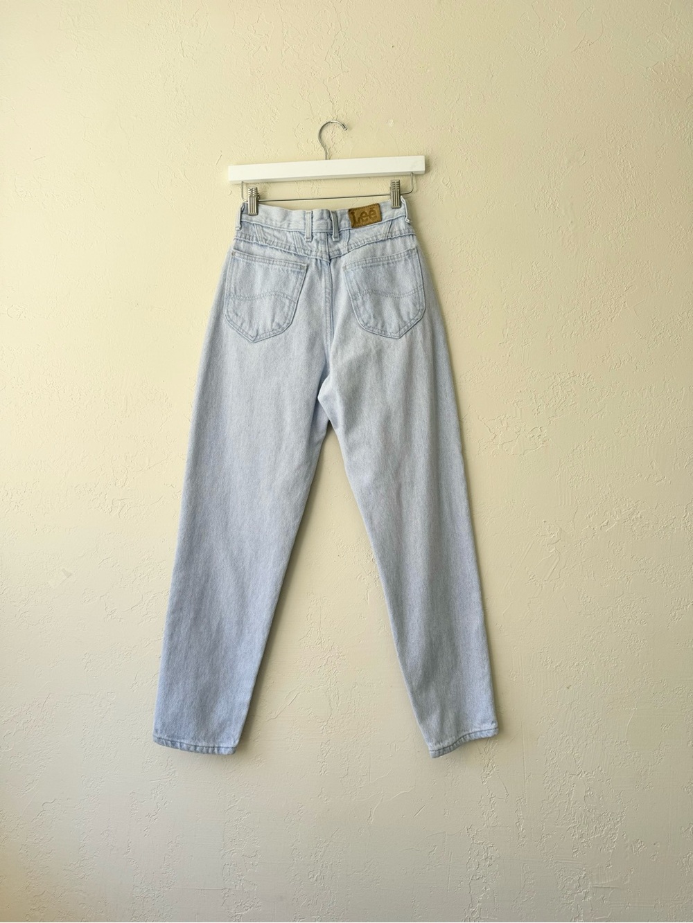 Vintage Lee Light Wash Denim Jeans Made in USA